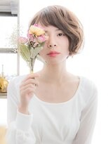 リリアン 表参道(relian)&nbsp;ショートもグレージュカラーで今っぽヘアに☆relian表参道