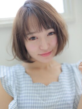 アグヘアースウィート 名駅店(Agu hair sweet) 弾むような質感のゆるくしゃショート