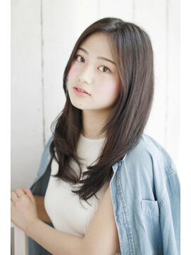 ヘアーアンドスマイル バル(hair&smile Baru) かきあげ内巻きスタイル