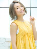 ロンド シャルム 吉祥寺(Lond charme)&nbsp;Lond吉祥寺【千田大地】オリーブカラーレイヤーボブ1127