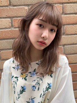 アミヘアーサプライ(AMI Hair Supply) ラベンダーベージュ/ダブルカラー/ブランジュ/美髪ヘアー