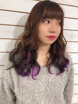 ビーヘアサロン(Beee hair salon) 【渋谷エクステ・カラーBeee/安部 郁美】インナーカラーエクステ