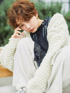 エムスラッシュ たまプラーザ(M.SLASH) ■こなれパーマの無造作ショートM.SLASHたまプラーザ9★