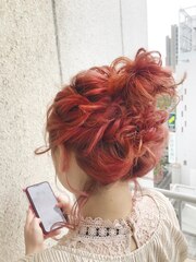 いつもの自分よりちょっとだけ背伸びして★お団子ヘアー