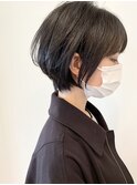 黒髪ショート