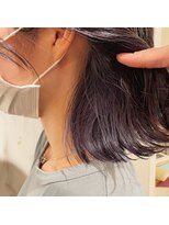 ヘアアトリエコモノ(hair l'atelier KoMoNo) 秋カラー！ディープバイオレット