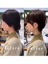 ビューイースト 亀戸 錦糸町(VIEW EAST)&nbsp;ショートヘア/丸みショート/前髪