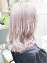 デイズ(days)&nbsp;ミルクティーカラー　透明感カラーデザインカラー　ロングヘア