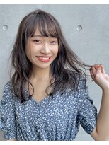 キサ ファータ 恵比寿(kisa fata) 【オージュアサロン 恵比寿】パープルベージュのゆるふわロング