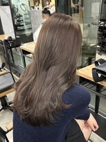 アリュウル 表参道 青山(Allure) ミルクベージュ!柔らかいカラーで大人気◎くびれヘア KAKO