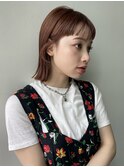ボブ/切りっぱなしボブ/前髪カット/顔周りカット/小顔/銀座
