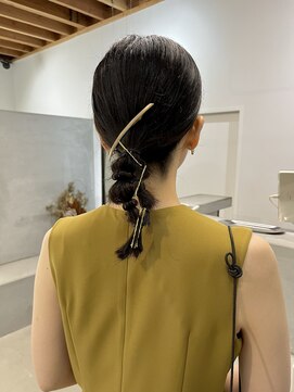 レンク(LENC) 結婚式 お呼ばれヘアセット