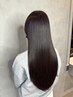 【最高峰☆質感ストレート】カット+髪質改善ストレート ￥24,900→￥21,900