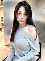 シティ(CITY)&nbsp;トレンドのストレートスタイル 韓国風レイヤーカット 東垂水