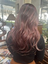 バイブアンドアネックス(VIBE & ANNEX) 《momoka》pink balayage