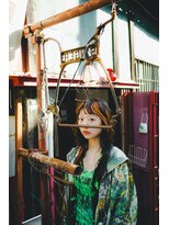 シツ(situ)&nbsp;オレンジロングパーマ