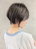 エンクス(enx) ひし形ショートボブ丸みくびれ/20代30代40代/縮毛矯正/前髪/横浜