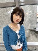 ◎ミニボブ縮毛矯正ショートボブストレートパーマ