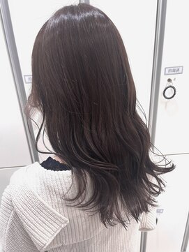 ビブ(VIV) ラベンダーブラウン/透明感カラー/レイヤーカット