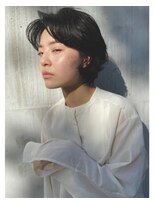 エムスラッシュ 表参道(M.SLASH)&nbsp;表参道/カットが上手い/黒髪/ダークアッシュ/マッシュショートz2