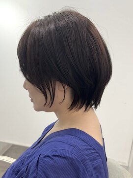 メモリーズ 水天宮前店(Memories) ショートカット/ショートボブ/白髪ぼかし/髪質改善/水天宮