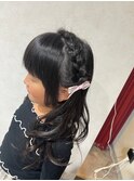 小学生女子に大人気！姫カット