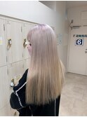 ホワイトブロンド/ハイトーン/ブリーチ/ダブルカラー/銀座有楽町