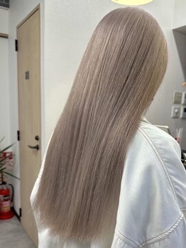 リノショアーズ ショウナン 辻堂店(RinoShores SHONAN) 20代30代大人可愛いダブルカラーブリーチハイトーンカラー