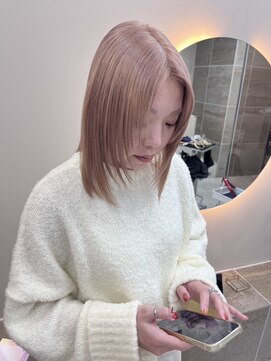 エルメトーキョーバイユアーズ(L'me TOKYO by youres) 淡色color × pink beige/ピンクベージュ