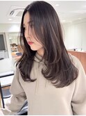 ハイライトバレイヤージュダブルカラーケアブリーチ20代30代