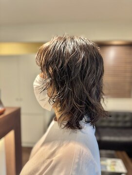 セレスト 心斎橋店(CELESTE) 30代40代50代　　オイルカラーでツヤ感UP！大人のカーリーヘア