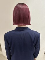 コト 福井大和田店(coto) ボブ/ピンクカラー/ブリーチ/福井/大和田