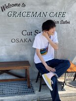 グレースマンカフェ(GRACE MAN CAFE)&nbsp;【メンズパーマ】ニュアンスパーマ！ツイストスパイラルパーマ！