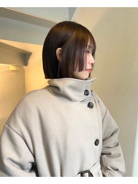 ヌーヴ(Nu:v) ミニボブ/オリーブベージュ