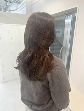 エトレ(etore) 艶髪ウェーブ/髪質改善/透明感カラー/ブラウン