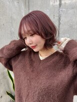 ガーデン 渋谷(GARDEN)&nbsp;ボブ　レイヤーボブ　フェイスレイヤー　暖色カラー