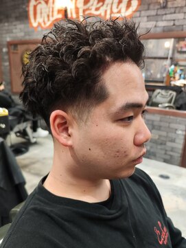 スリーセント 栄(3/cent) ブッダパーマ/仏陀パーマ/スパイキーショート