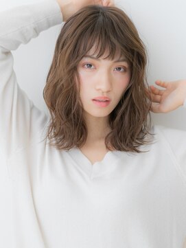 カバーヘア ブリス 上尾西口店(COVER HAIR bliss) ココアブラウンプードルパーマゆるふわミディアムX上尾20代30代