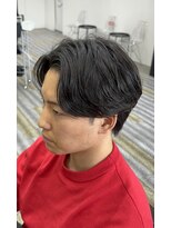 アフューズバイストゥー(Vfuse by StueW)&nbsp;センターパート×ニュアンスパーマ