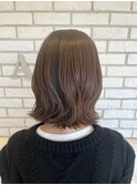 切りっぱなしボブ