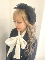 アース 市ヶ谷店(HAIR&MAKE EARTH)&nbsp;10代20代30代◎大人可愛いリボンハーフアップ
