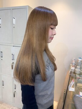 フラム 渋谷(flamme) ◯【ブリーチ1回】ブラウンベージュ