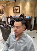【LUDLOW　BLUNT】フェードカット　バーバーヘア　サイドパート