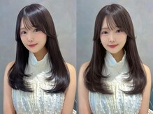 Roi+  musashikosugi　髪質改善/レイヤーカット【7月15日　NEWOPEN（予定）】の雰囲気（[武蔵小杉/レイヤーカット/前髪/韓国/ブリーチなし/ストレート]）