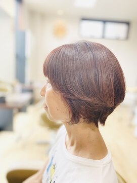 シャイン(shine) カット＋ヴィラロドラカラー＋バイカルテトリートメント