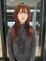 キーン 吉祥寺店(keen) 【saya】ストレートでも可愛いハッシュカット/吉祥寺