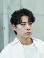 レタッチバイフィフス(RETOUCH by fifth) 原宿ルーズパーマ波巻きツイストスパイラルパーマセンターパート
