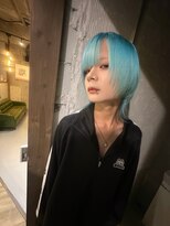 コエル(KOER) 275. ニュアンスウルフ/卵型/ブリーチアクア/カラー