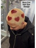 Buzz cut. &nbsp;design color