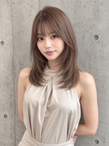 シー バイ ロンド 新宿(Sea by Lond)&nbsp;ワンホンレイヤ ー×ダークブルー[デジタルパーマ/ボブ/韓国]